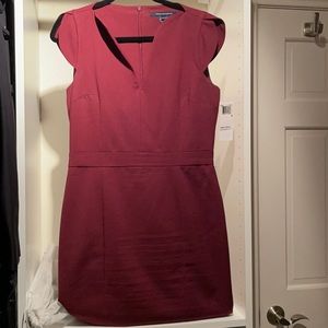 Gorgeous ‘zinfandel’ red French Connection dress.